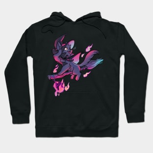 Witchy Kitty Flight Hoodie